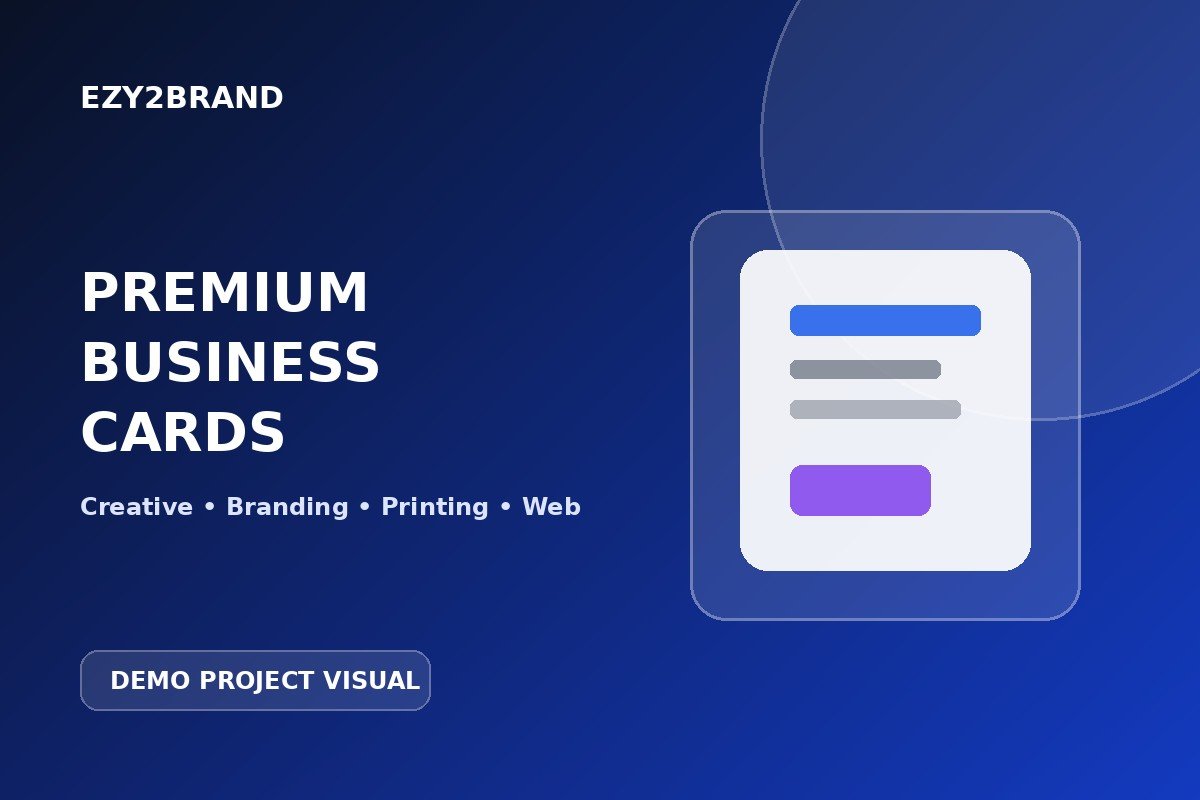 Premium Business Cards