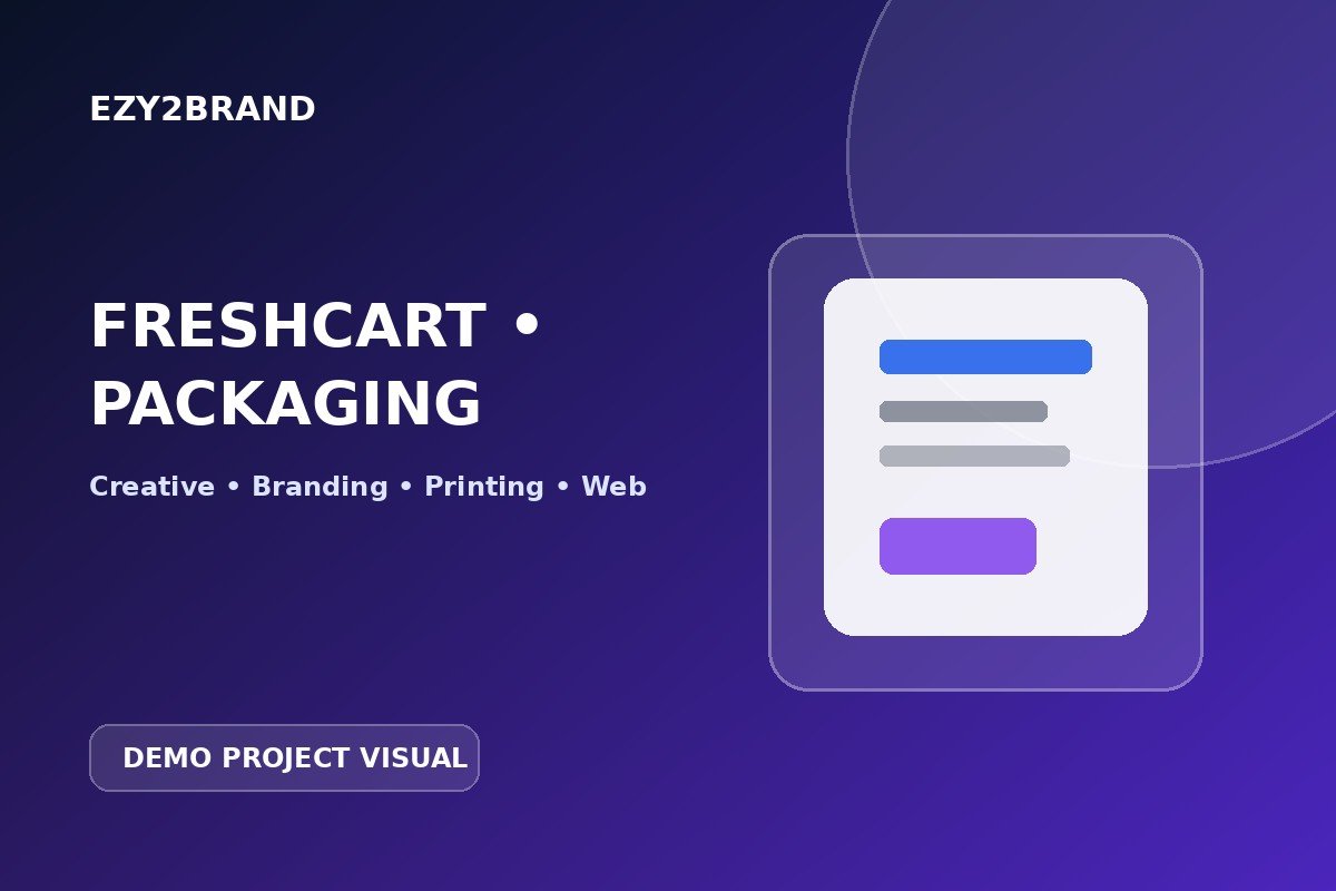 FreshCart Product Packaging