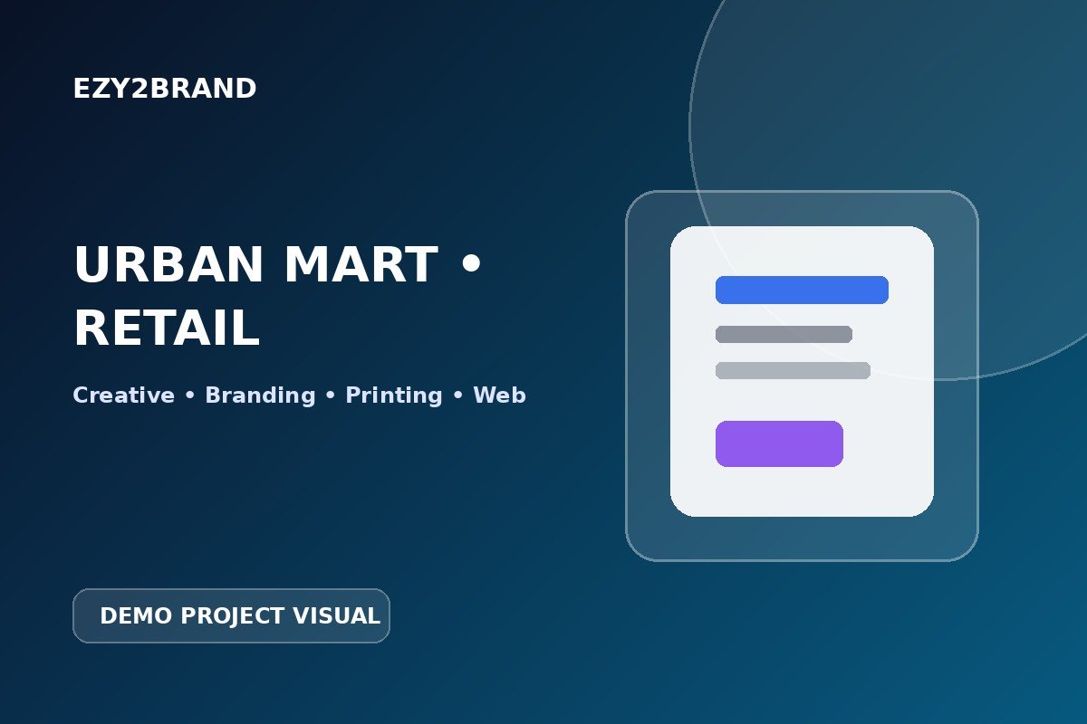 Urban Mart Retail Branding